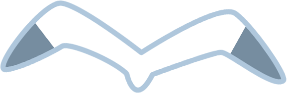 かもめの戻るボタン