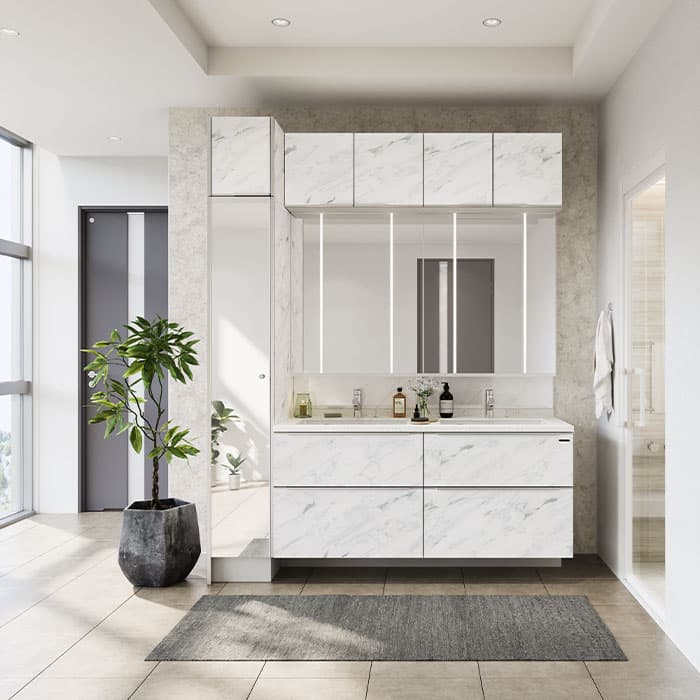 洗面化粧台の画像